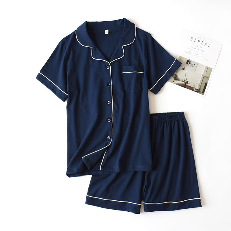 Cotton Short-Sleeve Pyjamas Set