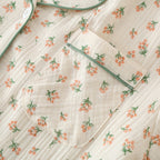 Casual Polo Collar Cotton Loungewear Set