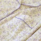 Cotton Crepe Long Pyjamas Set